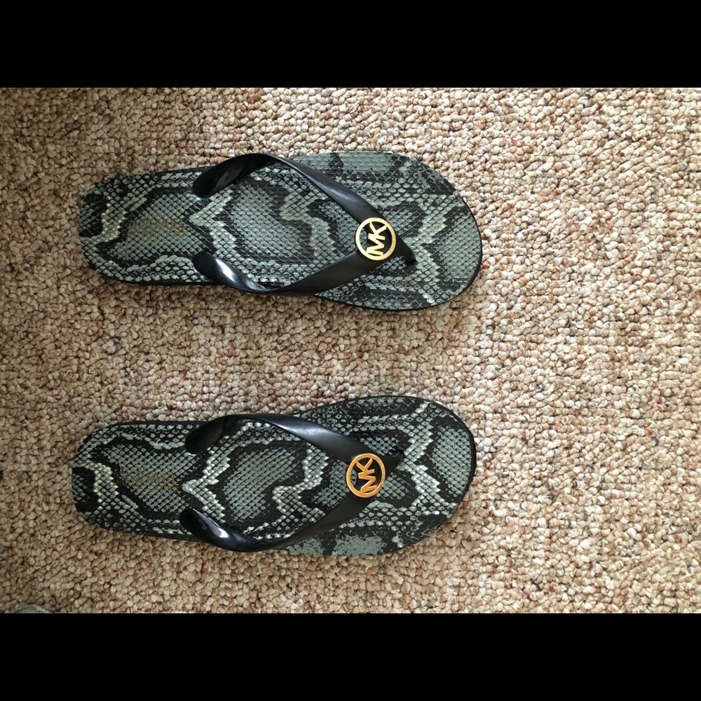Michael Kors flip flops
